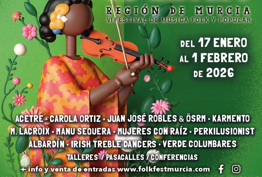 Llega la VI edición del Folkfest Región de Murcia